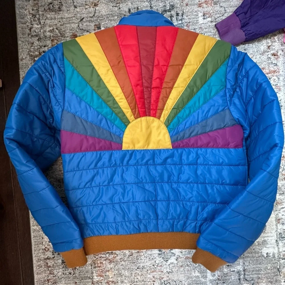 RARE Aviator Nation Sunburst Jacket Dresden NWT — Discontinued Collector Color - Picture 3 of 6